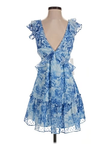 Aqua Cocktail Dress (view 1)