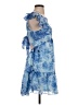 Aqua 100% Polyester Blue Cocktail Dress Size S - photo 4
