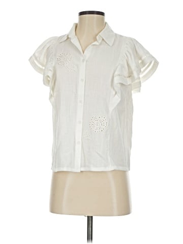 Calypso St. Barth Short Sleeve Blouse (view 1)