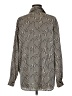 Sanctuary 100% Polyester Chevron-herringbone Brown Long Sleeve Blouse Size M - photo 2