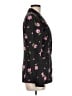 Milly Floral Black Blazer Size 8 - photo 4