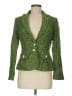 Etcetera Tweed Green Blazer Size 6 - photo 1