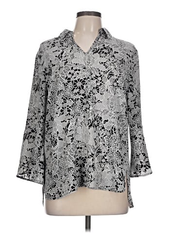 Investments 3/4 Sleeve Blouse (view 1)