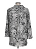 Investments Paisley Silver 3/4 Sleeve Blouse Size L - photo 2