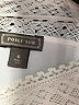 Point Sur 100% Viscose Ivory 3/4 Sleeve Blouse Size 6 - photo 7