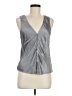 Madewell Silver Sleeveless Blouse Size 6 - photo 1