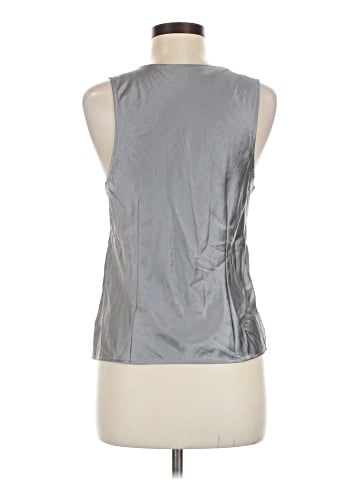 Madewell Satin Cutaway Vest Top (view 2)