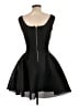Maje 100% Polyester Chevron-herringbone Black Cocktail Dress Size Lg (3) - photo 2