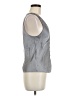 Madewell Silver Sleeveless Blouse Size 6 - photo 4