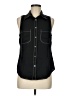 FRAME 100% Silk Black Sleeveless Silk Top Size M - photo 1