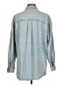 Universal Thread 100% Cotton Blue Long Sleeve Button-Down Shirt Size L - photo 2