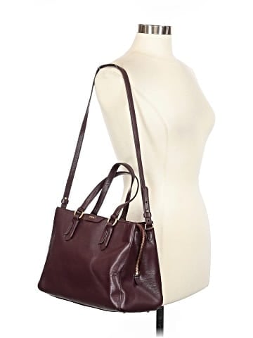 Lauren by Ralph Lauren Leather Satchel (view 2)