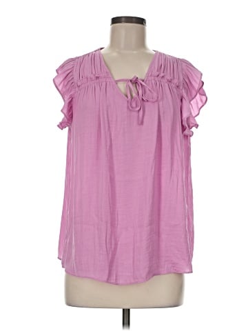 RACHEL Rachel Roy Short Sleeve Blouse (view 1)