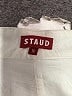 STAUD 100% Linen Ivory Shorts Size 16 - photo 3