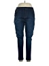 DG^2 by Diane Gilman Solid Blue Jeans Size 1X - photo 1