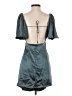 Free People 100% Polyester Teal Cocktail Dress Size XS - photo 2