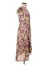 Leith 100% Polyester Paisley Burgundy Casual Dress Size XS - photo 4
