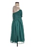 Tevolio 100% Polyester Solid Teal Cocktail Dress Size 4 - photo 4