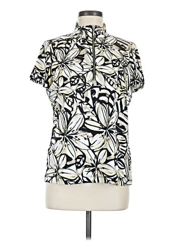 Weekends by Chico's Short Sleeve Blouse (view 1)