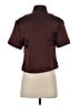 Express Burgundy Short Sleeve Blouse Size XS - photo 2