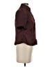 Express Burgundy Short Sleeve Blouse Size XS - photo 4
