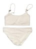 MICHAEL Michael Kors Solid Ivory Two Piece Swimsuit Size L - photo 1