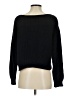 Banana Republic Solid Black Pullover Sweater Size XS - photo 2