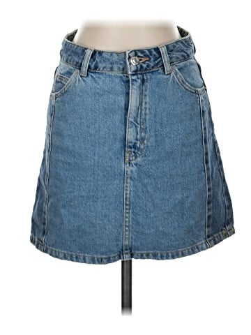 Topshop Denim Skirt (view 1)