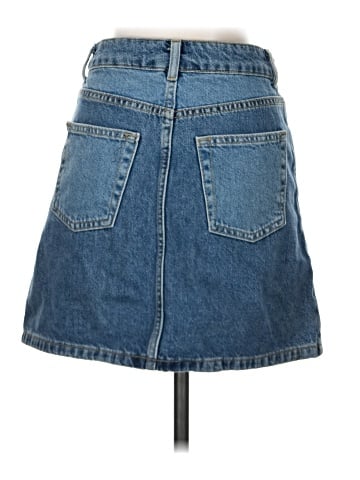 Topshop Denim Skirt (view 2)