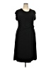 Lane Bryant Solid Black Casual Dress Size 18 - 20 Plus - photo 1