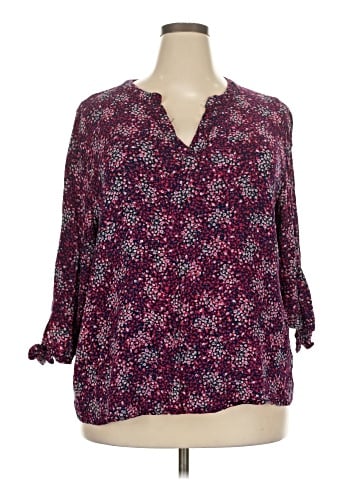 Jones & Co 3/4 Sleeve Blouse (view 1)