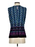 Calvin Klein Blue Sleeveless Blouse Size P (petite) - photo 2