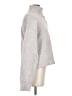 525 America Metallic Silver Turtleneck Sweater Size S - photo 4