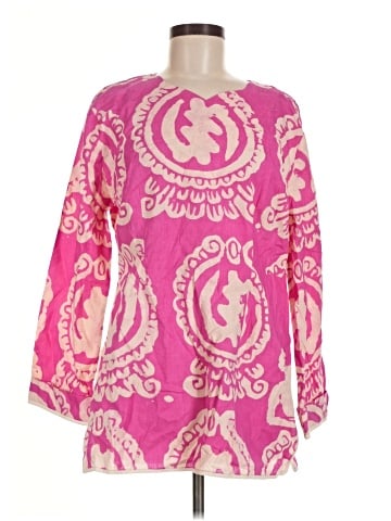 The J. Peterman Co. Long Sleeve Blouse (view 1)