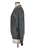 Banana Republic 100% Cotton Solid Gray Pullover Sweater Size M - photo 5