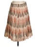 Kenneth Cole REACTION 100% Polyester Chevron-herringbone Tan Casual Skirt Size 4 - photo 1