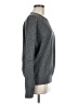 Banana Republic 100% Cotton Solid Gray Pullover Sweater Size M - photo 4