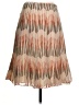 Kenneth Cole REACTION 100% Polyester Chevron-herringbone Tan Casual Skirt Size 4 - photo 2