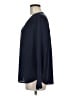 J.Crew 100% Silk Blue Long Sleeve Silk Top Size 8 - photo 5