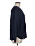 J.Crew 100% Silk Blue Long Sleeve Silk Top Size 8 - photo 4