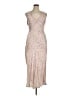 LoveShackFancy 100% Silk Tan Cocktail Dress Size XL - photo 1
