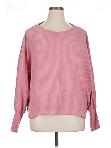 curvy sense Pullover Sweater (view 1)