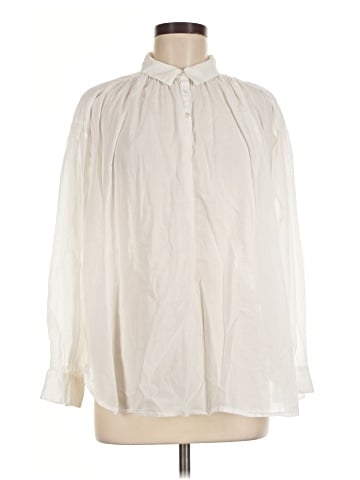 Nili Lotan Long Sleeve Blouse (view 1)