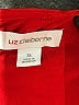 Liz Claiborne 100% Polyester Red Sleeveless Blouse Size XL - photo 7