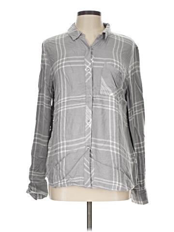 CALVIN KLEIN JEANS Long Sleeve Button-Down Shirt (view 1)