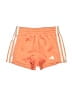 Adidas 100% Recycled Polyester Orange Athletic Shorts Size S (kids) - photo 1
