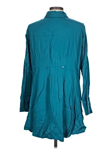 Soft Surroundings 3/4 Sleeve Button-Down Shirt (view 2)