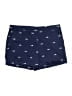 British Khaki Print Blue Shorts Size 10 - photo 1