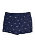 British Khaki Print Blue Shorts Size 10 - photo 2