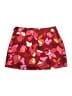 DR2 100% Polyester Floral Burgundy Skort Size XL - photo 2
